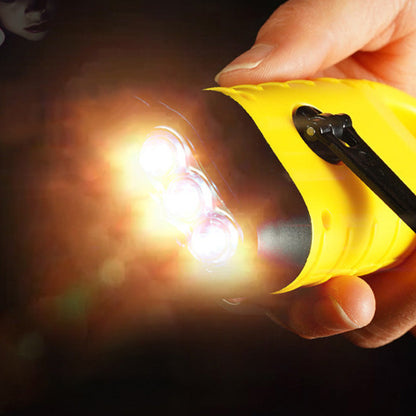 Tragbare solarbetriebene Taschenlampe mit hoher Helligkeit für den Außenbereich