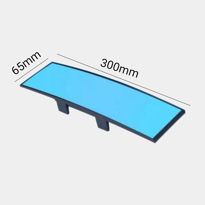 🚗👁️ Breiter, gebogener Auto-Rückspiegel – Weitwinkel-Sichtfeld, einfache Montage & universelle Passform (Sichereres Fahren mit besserer Sicht!)