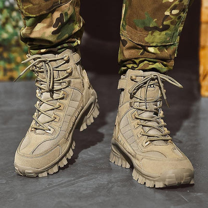 ⏳Begrenzte Zeit 50% Rabatt🔥High-Top-Outdoor-Wander- und Bergschuhe in großen Größen, Sport-Laufschuhe - wasserdicht und durchstichfest, langlebig