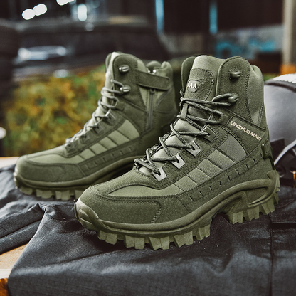 ⏳Begrenzte Zeit 50% Rabatt🔥High-Top-Outdoor-Wander- und Bergschuhe in großen Größen, Sport-Laufschuhe - wasserdicht und durchstichfest, langlebig