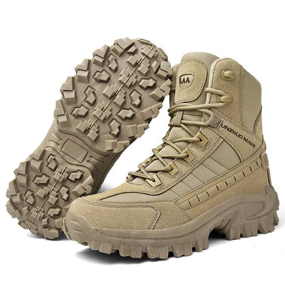⏳Begrenzte Zeit 50% Rabatt🔥High-Top-Outdoor-Wander- und Bergschuhe in großen Größen, Sport-Laufschuhe - wasserdicht und durchstichfest, langlebig