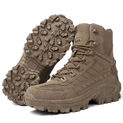 ⏳Begrenzte Zeit 50% Rabatt🔥High-Top-Outdoor-Wander- und Bergschuhe in großen Größen, Sport-Laufschuhe - wasserdicht und durchstichfest, langlebig