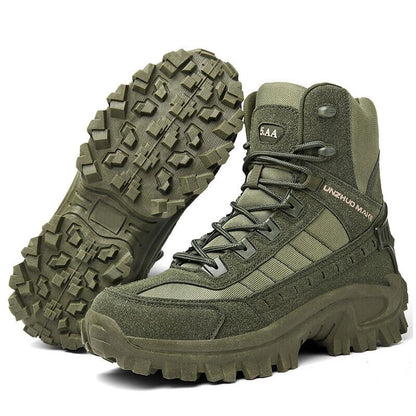 ⏳Begrenzte Zeit 50% Rabatt🔥High-Top-Outdoor-Wander- und Bergschuhe in großen Größen, Sport-Laufschuhe - wasserdicht und durchstichfest, langlebig