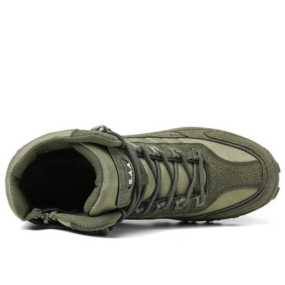 ⏳Begrenzte Zeit 50% Rabatt🔥High-Top-Outdoor-Wander- und Bergschuhe in großen Größen, Sport-Laufschuhe - wasserdicht und durchstichfest, langlebig