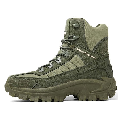 ⏳Begrenzte Zeit 50% Rabatt🔥High-Top-Outdoor-Wander- und Bergschuhe in großen Größen, Sport-Laufschuhe - wasserdicht und durchstichfest, langlebig
