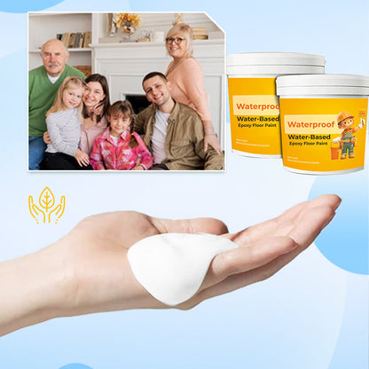 🎁Zeitlich begrenztes Angebot Kaufen Sie 2 und erhalten Sie 1 gratis. 11 Euro pro Fass🎁🎁Wasserfeste Epoxid-Bodenfarbe auf Wasserbasi