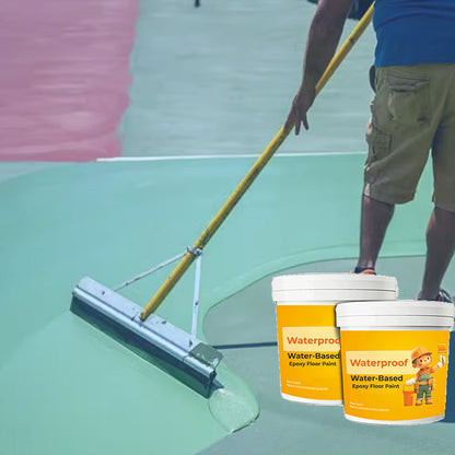 🎁Zeitlich begrenztes Angebot Kaufen Sie 2 und erhalten Sie 1 gratis. 11 Euro pro Fass🎁🎁Wasserfeste Epoxid-Bodenfarbe auf Wasserbasi