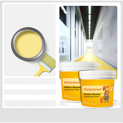 🎁Zeitlich begrenztes Angebot Kaufen Sie 2 und erhalten Sie 1 gratis. 11 Euro pro Fass🎁🎁Wasserfeste Epoxid-Bodenfarbe auf Wasserbasi