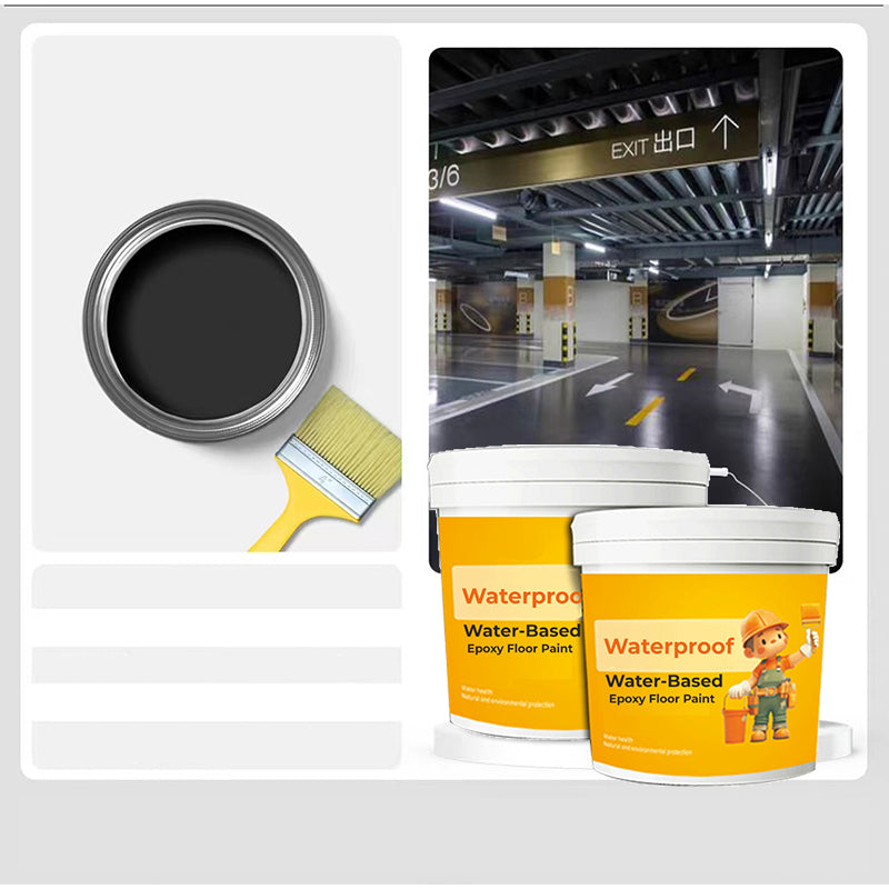 🎁Zeitlich begrenztes Angebot Kaufen Sie 2 und erhalten Sie 1 gratis. 11 Euro pro Fass🎁🎁Wasserfeste Epoxid-Bodenfarbe auf Wasserbasi