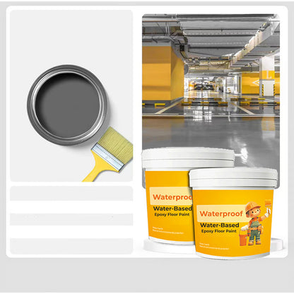 🎁Zeitlich begrenztes Angebot Kaufen Sie 2 und erhalten Sie 1 gratis. 11 Euro pro Fass🎁🎁Wasserfeste Epoxid-Bodenfarbe auf Wasserbasi