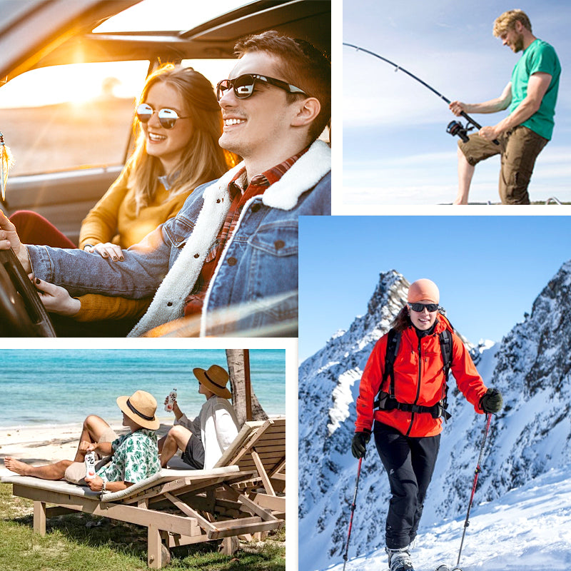 Polarisierte Sonnenbrille mit Farbwechsel