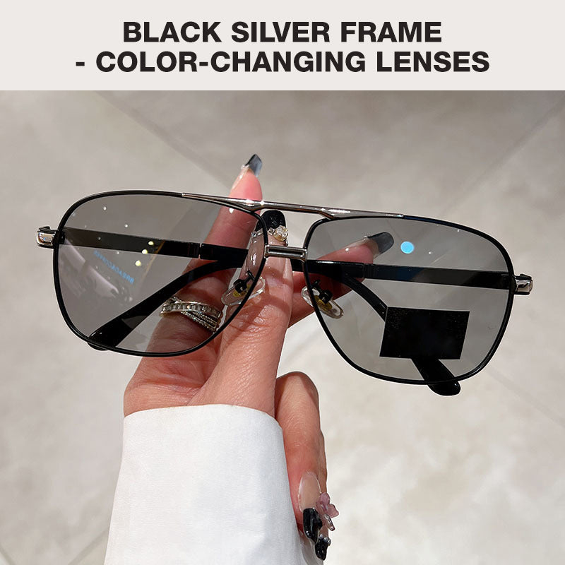 Polarisierte Sonnenbrille mit Farbwechsel