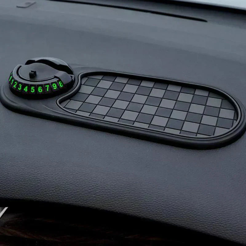🚗📱 Vielseitiger Auto-Handyhalter mit Anti-Rutsch-Matte – Sichere Navigation & optimale Griffigkeit für jede Fahrt! 🔥✨