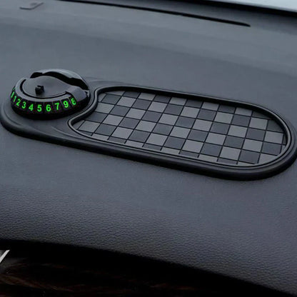 🚗📱 Vielseitiger Auto-Handyhalter mit Anti-Rutsch-Matte – Sichere Navigation & optimale Griffigkeit für jede Fahrt! 🔥✨