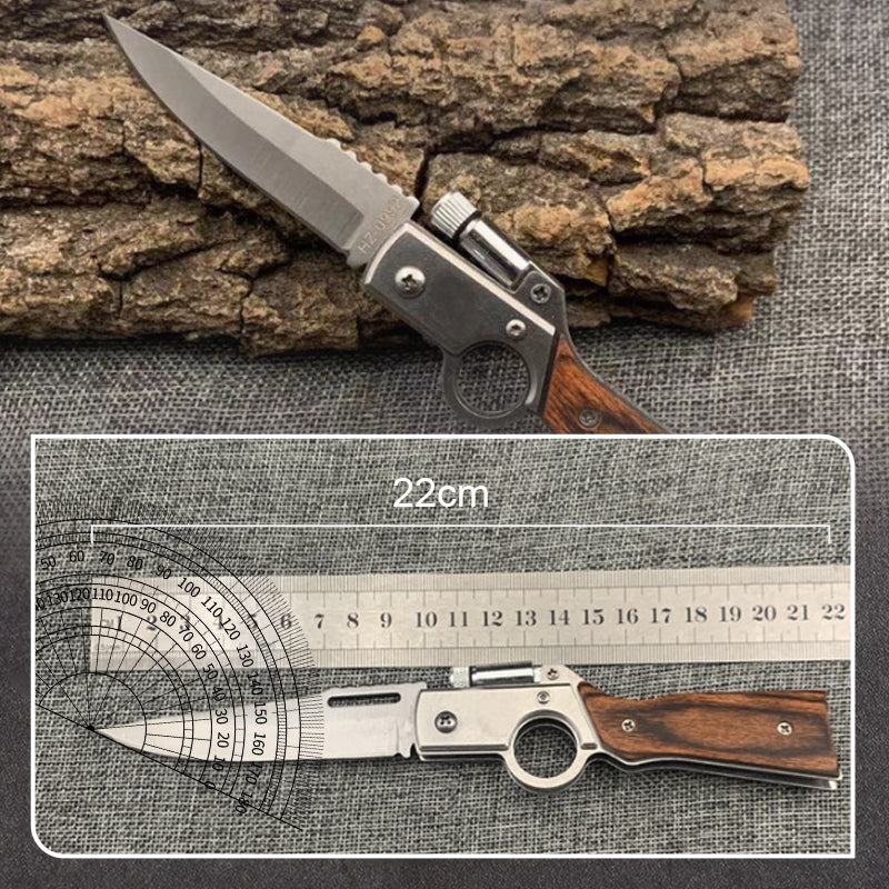 ✨LETZTER TAG VERKAUF 50% RABATT✨🔪Outdoor-Edelstahl-Feder-Klappmesser