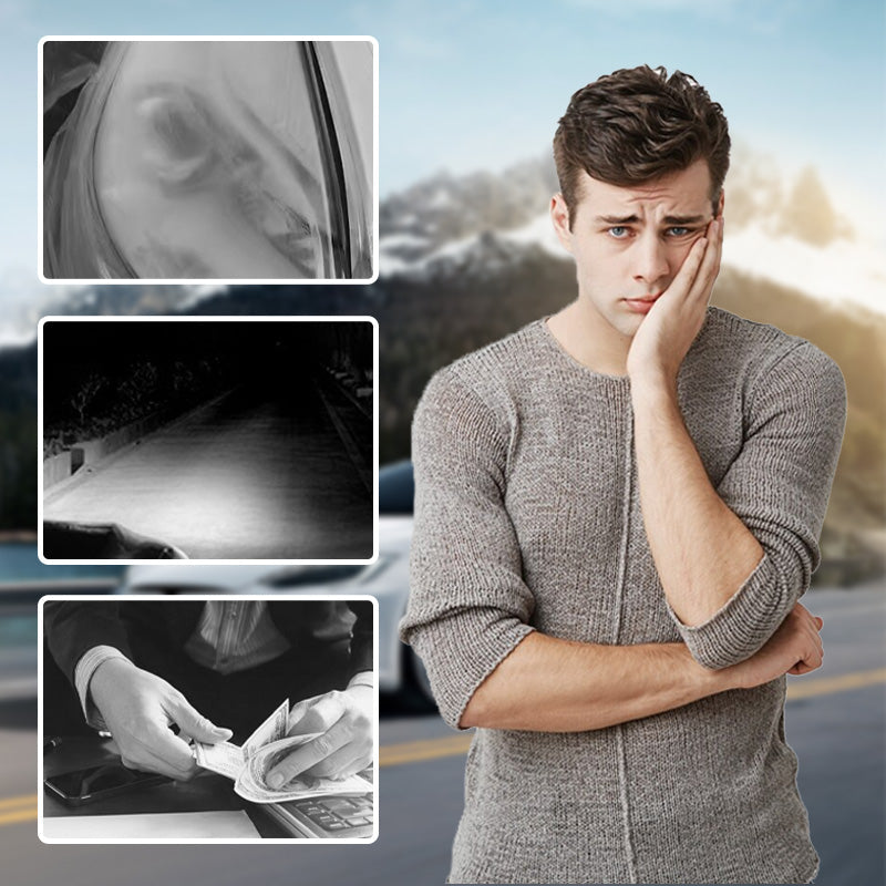 💎💎 Autoscheinwerfer-Reiniger & Restaurierungsmittel – Entfernt Vergilbung & Kratzer, UV-Schutz für langanhaltende Klarheit 🚗💡