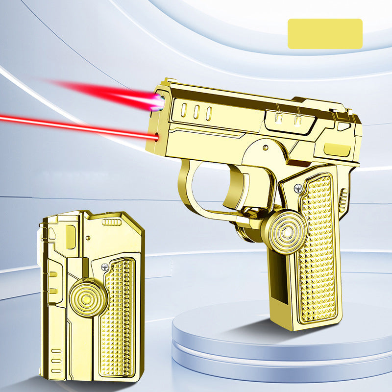 🔥Multifunktionales faltbares winddichtes Feuerzeug - Nachfüllbar mit integriertem Sicherheitsverschluss für Outdoor-Abenteuer