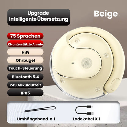 🔥HEISSER VERKAUF 60 % RABATT !! 🔥Intelligente kabellose Bluetooth Übersetzung Ohrhörer