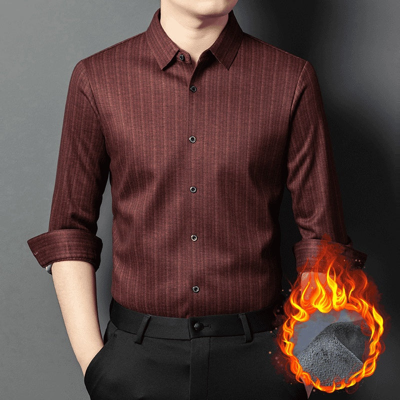 Herren-Thermohemd mit Knopfleiste