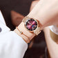 🎀🎀Modische Diamant-Mondstern-Uhr für Damen