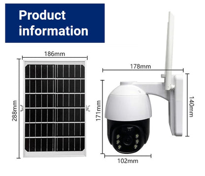 🔥🔥HEIßER SALE 50% RABATT🔥🔥Intelligente kabellose Solarüberwachungskamera🎥