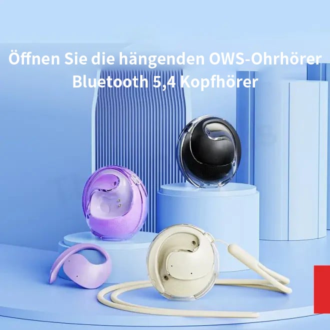 ✨🎧HEIßER SALE 60% RABATT🔥🔥Kopfhörer mit kabellosem Bluetooth🎶&Intelligenter AI-Chip