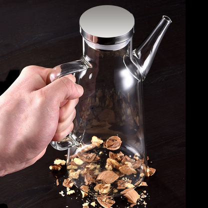 🔥Ölspenderflasche mit tropffreiem Ausguss