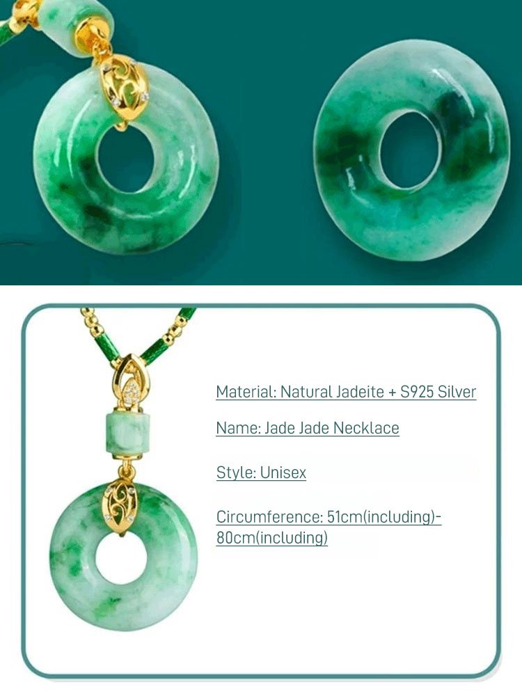 ✨💚Entworfen von unabhängigen Designern ✨💚Hetian Jade Gebet Frieden Schnalle