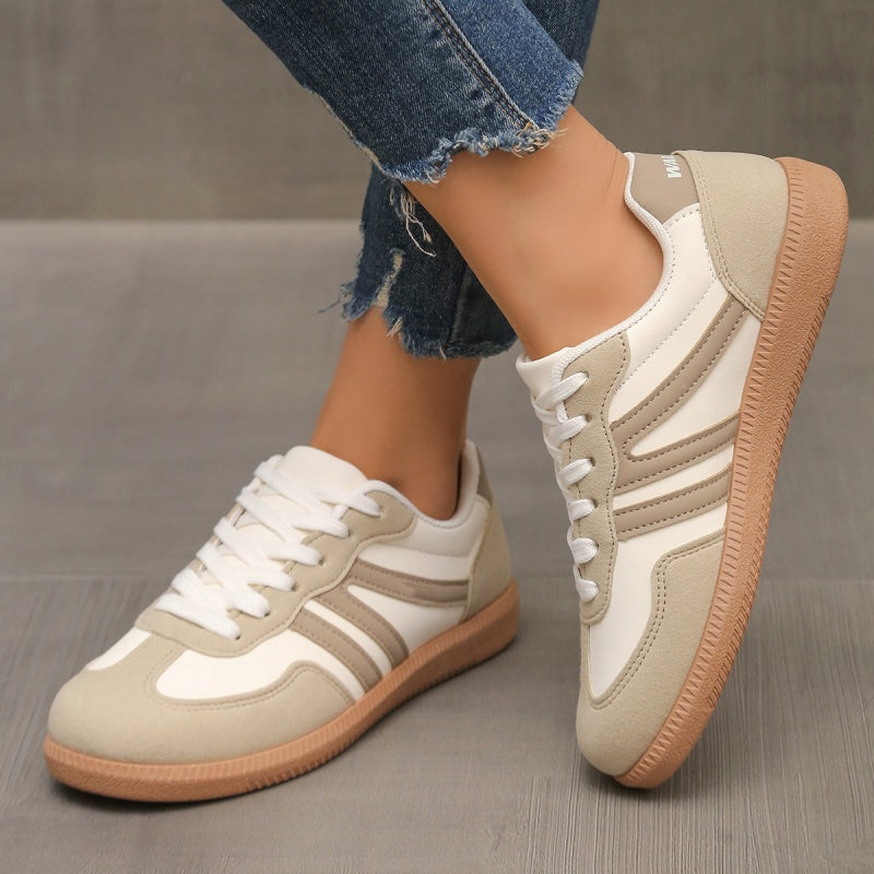 🔥Verkaufsschlager🔥Damen Stylische Runde Zehen Rutschfeste Freizeitschuhe