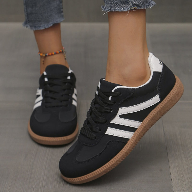🔥Verkaufsschlager🔥Damen Stylische Runde Zehen Rutschfeste Freizeitschuhe