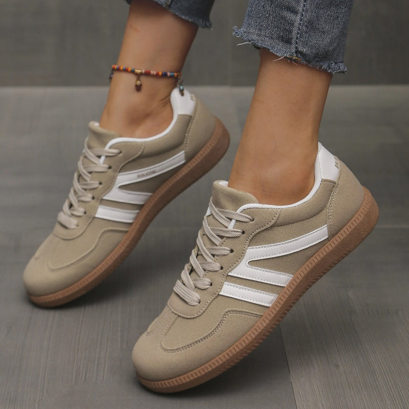 🔥Verkaufsschlager🔥Damen Stylische Runde Zehen Rutschfeste Freizeitschuhe