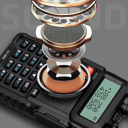📡 UV-5R Amateurfunkgerät mit großer Reichweite UV5R Funkgerät Dualband Walkie