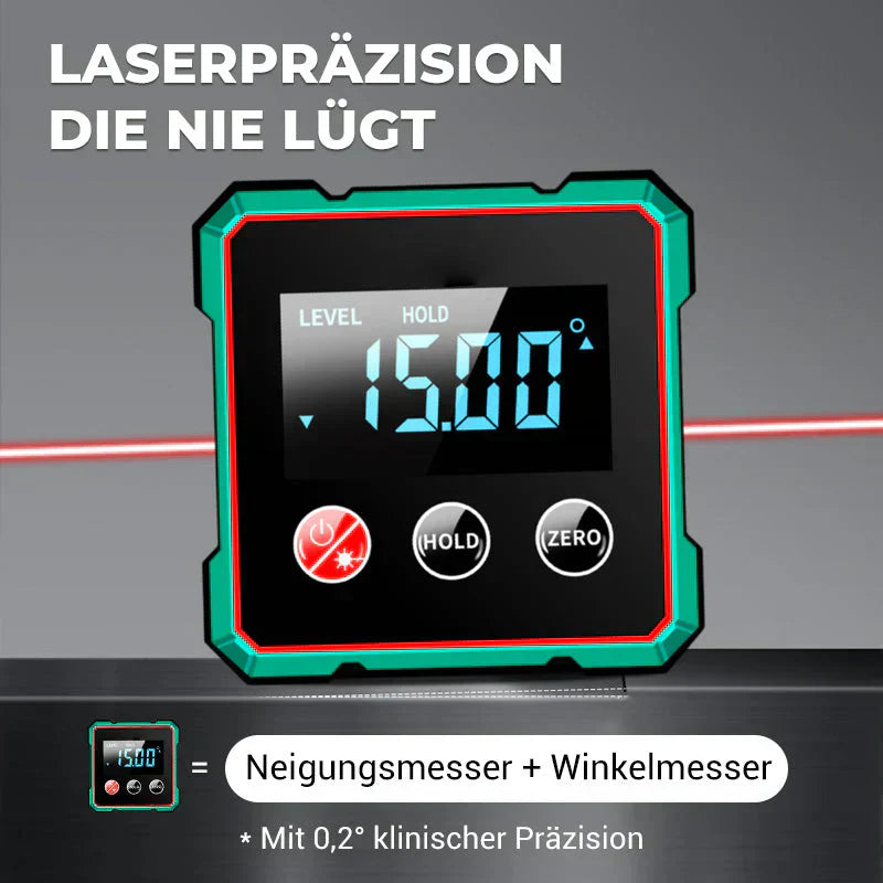 💥Magnetischer digitaler Winkelsucher mit elektronischem Laser🛠️