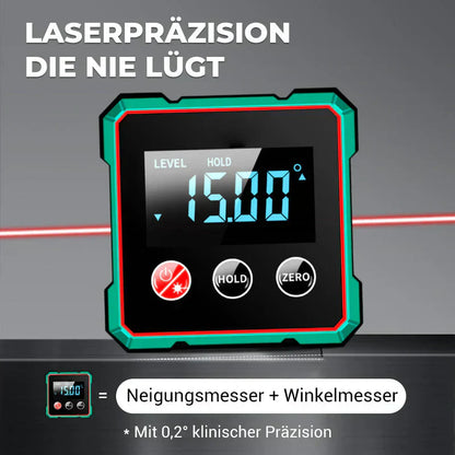💥Magnetischer digitaler Winkelsucher mit elektronischem Laser🛠️