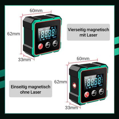 💥Magnetischer digitaler Winkelsucher mit elektronischem Laser🛠️