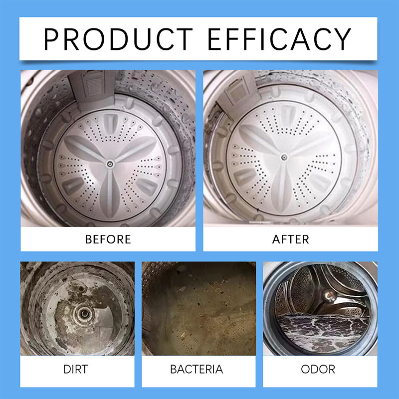 🧽✨ Leistungsstarke Waschmaschinen-Reiniger Tabletten | Entkalken & Geruchsneutralisierung, 12 Stück