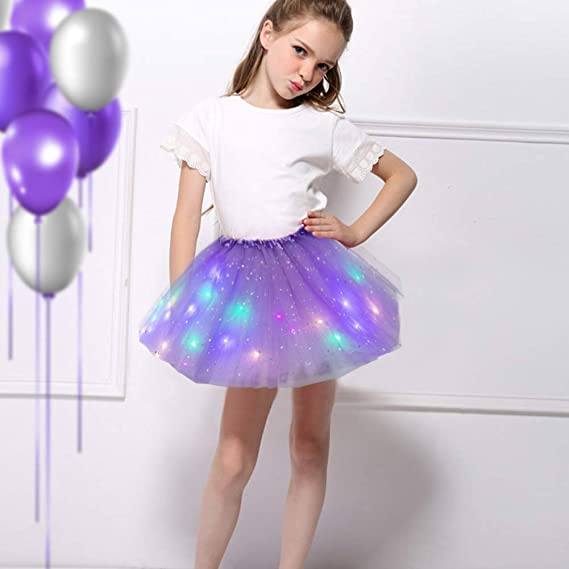 💕 50% RABATT! ✨ Magischer LED-Tutu-Rock – Leuchtend, leicht & verspiel – Ideal für Partys, Festivals & besondere Anlässe 🌸