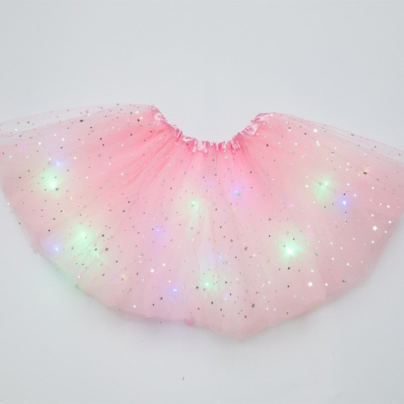 💕 50% RABATT! ✨ Magischer LED-Tutu-Rock – Leuchtend, leicht & verspiel – Ideal für Partys, Festivals & besondere Anlässe 🌸