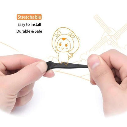 Rutschfeste Komfort-Brillenhalter – rutschfeste Brillenhalter – Ohrbügel – Sport-Brillenbandhalter