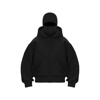 👁️‍🗨️Ninja-Kapuzenpullover mit Reißverschluss für Männer und Frauen