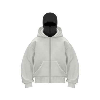 👁️‍🗨️Ninja-Kapuzenpullover mit Reißverschluss für Männer und Frauen