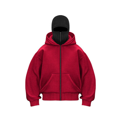 👁️‍🗨️Ninja-Kapuzenpullover mit Reißverschluss für Männer und Frauen
