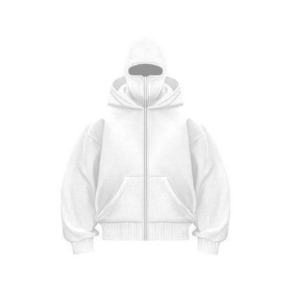 👁️‍🗨️Ninja-Kapuzenpullover mit Reißverschluss für Männer und Frauen