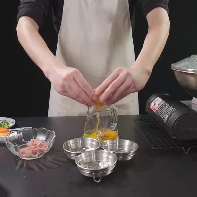 🍳304 Edelstahl Eierkocher