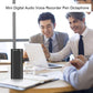 🎙️  ✨ Mini Digital Audio Voice Recorder Pen – Diskrete Aufnahme, Lange Akkulaufzeit & Einfache Übertragung ✨