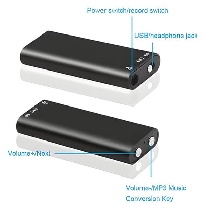 🎙️  ✨ Mini Digital Audio Voice Recorder Pen – Diskrete Aufnahme, Lange Akkulaufzeit & Einfache Übertragung ✨