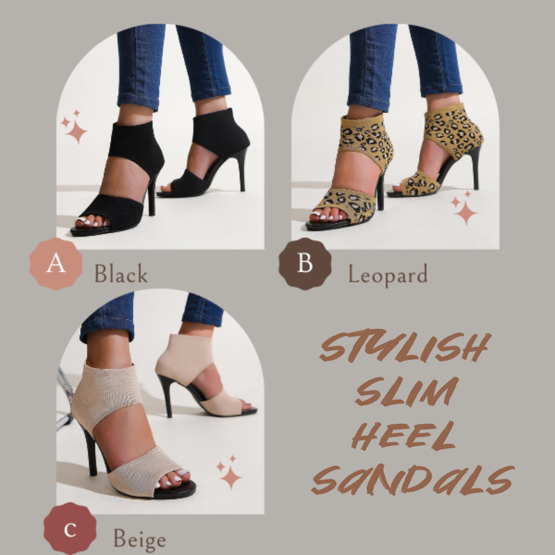 👡  Stylische Damen Sandalen mit Schlankem Absatz – Elegant, Bequem & Perfekt Für Besondere Anlässe ✨