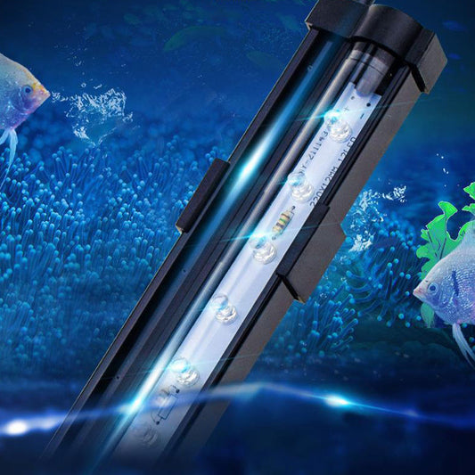 🐟LED Aquarium Buntes Luftblasenlicht