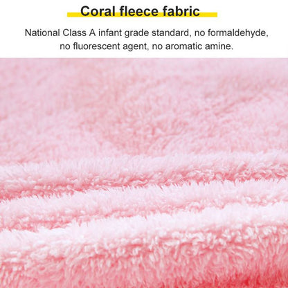 🎁🚀 Letzter Tag nur 50% Rabatt 🔥 Damen Solid Color Coral Fleece Bademantel