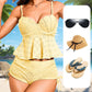🔥Frauenstahlpalette Feste Farbhalter Split Bikini